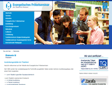 Tablet Screenshot of froebelseminar.de
